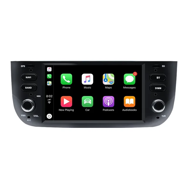 1 Din Android 10 Car Android PC System For Fiat/Linea/Punto evo 2012-2015 GPS Navigation Stereo IPS DSP DVD Multimedia Player 1