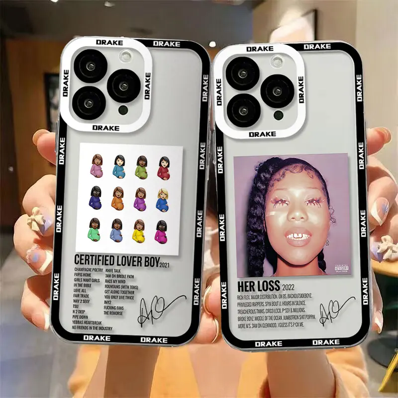 Rapper Drake Phone Case For iPhone 15 14 13 12 11 Mini Pro Max X