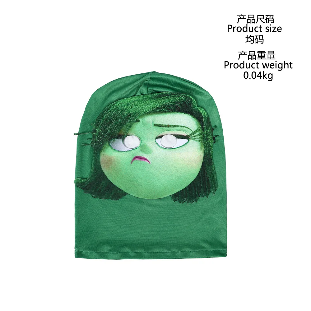 thumbnail image 1 of Disfraz de Cosplay de Joy para adultos y niños, ropa de fiesta de carnaval de Halloween, juego de rol, película de anime Inside Out 1 y 2, disfraz de Disgust, 1 of 5