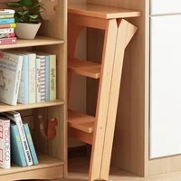 Household Folding Ladder, Kitchen Climbing Stool, Three-Step Portable Ladder, Multifunctional High Stool 4