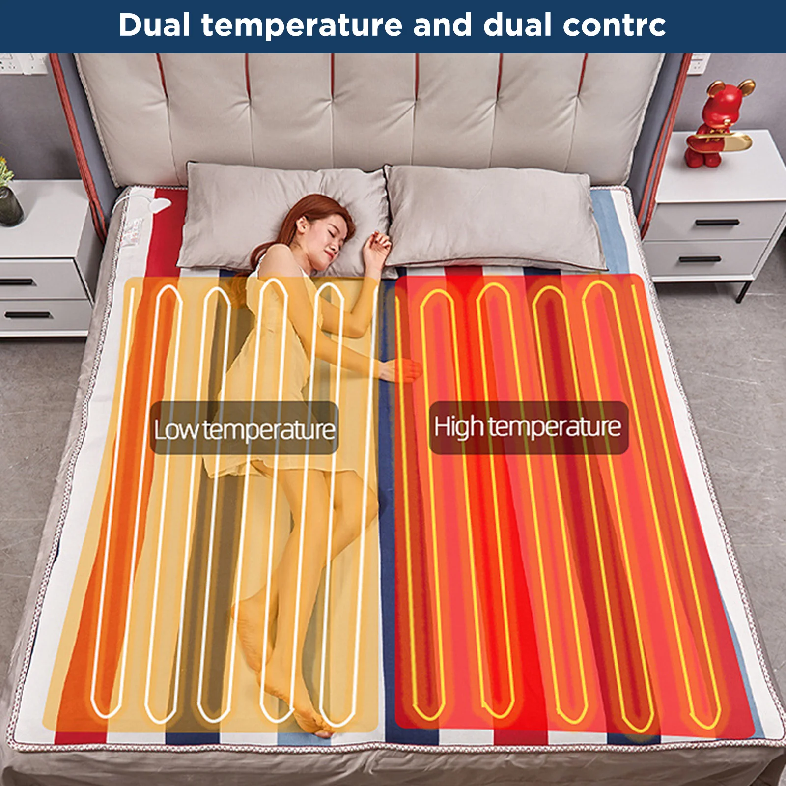 Electric Blanket 220v Heating Mattress | Thermostat Electric Blanket -  Electric - Aliexpress