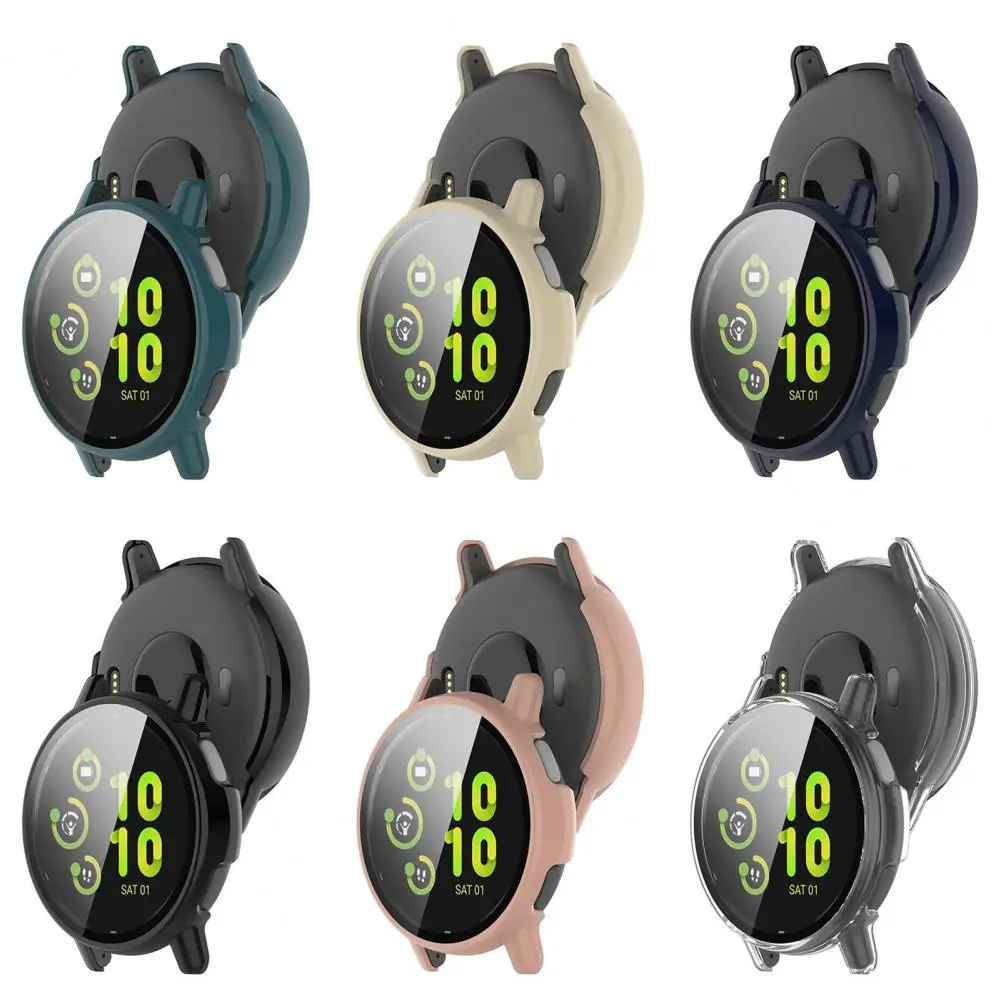 

Tempered Glass Screen Protector Precise Hole Positioning High Hardness Anti-scratch Watch Film Protective Case
