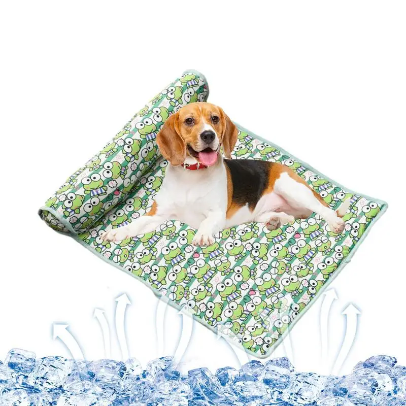 

Dog Cooling Mat Self Cooling Pad Portable Pet Pad Washable Dog Cat Cooling mattress Keep Pets Cool in Hot Summer for Home Travel