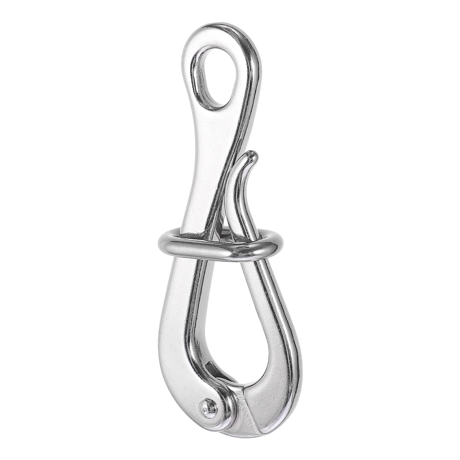 

Quick Release Hook Stainless to Climb Life Rafts Lifeboat Steel Climbing Buckle