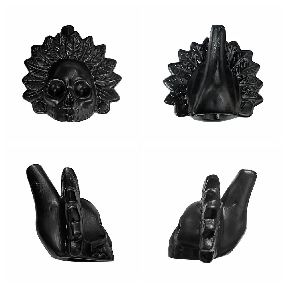 Decompress Authentic Aztec Whistle Death Whistle Spooky Tao Di's Howling Ancient Warriors 125dB Roaring
