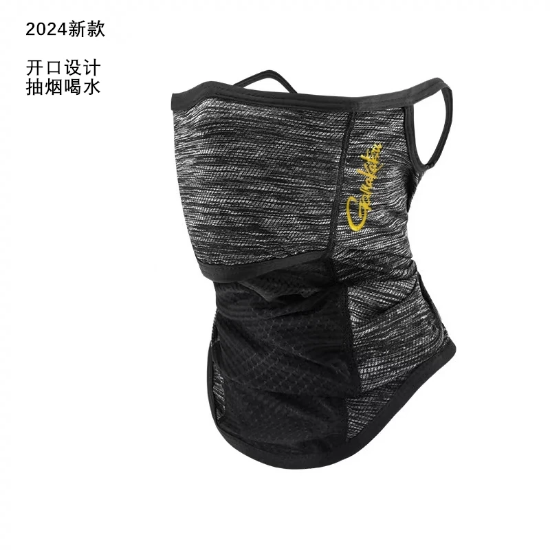 New Gamakatsu Fishing Headband Summer Ice Silk Quick Drying Sun Protection UV Resistant Magic Mask Outdoor Cycling Scarf uv protection neck gaiter camouflage headband