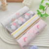 4pcs/pack 100% Cotton Receiving Baby Blanket Newborn 76x76cm Baby Bedsheet Supersoft Flannel Diapers New Born Blanket Swaddle 4
