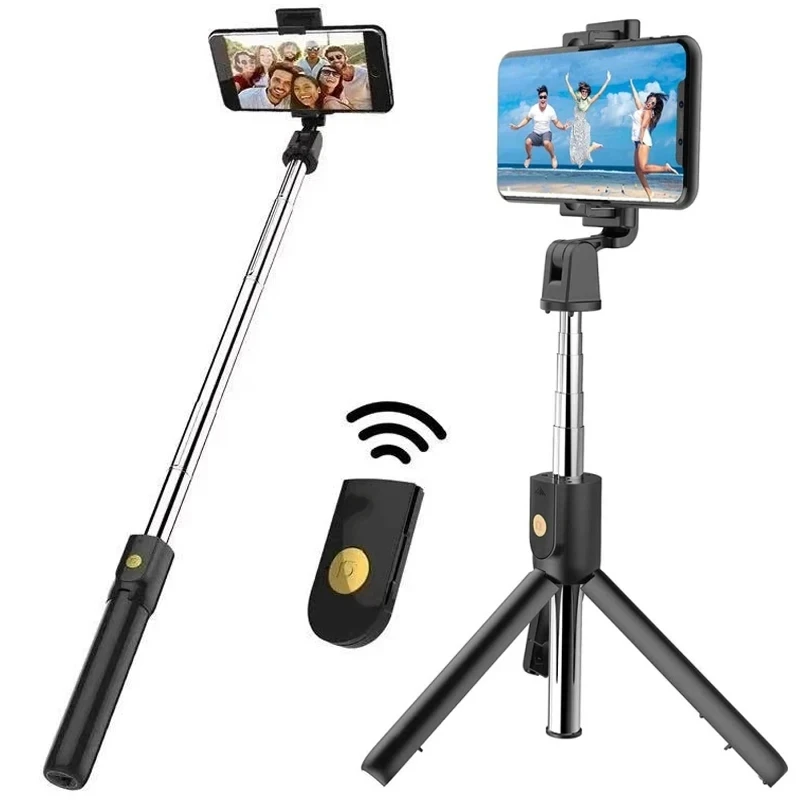 K07 Wireless Selfie Stick Tripod Stand Bluetooth 5.0 Remote Extendable Tripod for iPhone Mobile Phone Video Live Stream selfie stick tripod selfie stick sports camera selfie stick cell phone selfie stick smartphone selfie stick