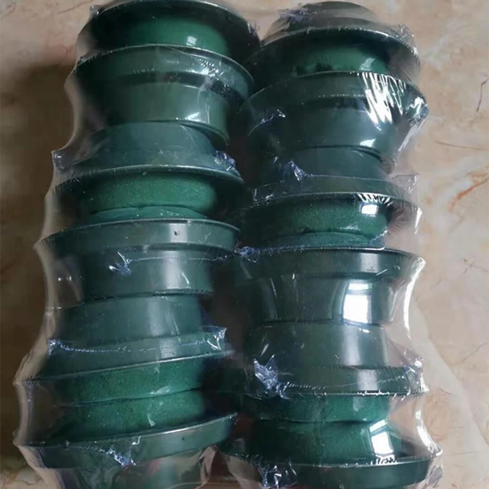 8PCSWeddingAisleDIYCraftFlowerArrangementAbsorbWaterHomeGardenGreenFloralFoamKeep