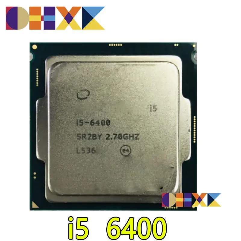 Per Processore Cpu Intel Core I5 6400 2.7Ghz 6M Cache Quad-Core 65W Usato Sr2By Lga1151