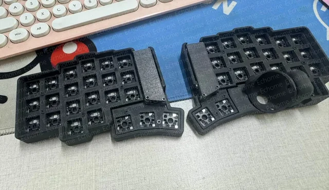 Keyball 39/44/61 Split Keyboard Kit Screen Customized Wired
