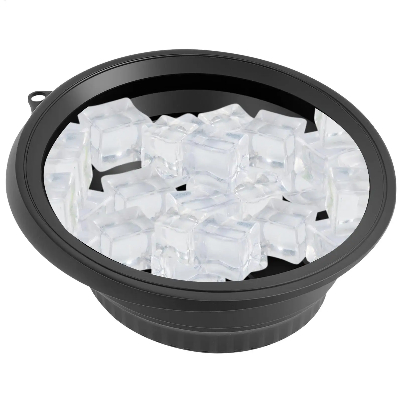 1pc NEW Face Ice Bath Bowl For Facials Plunge Dipping Face Folding Ice Facials Washbasin Facials Skin Cares Tool For Home Travel