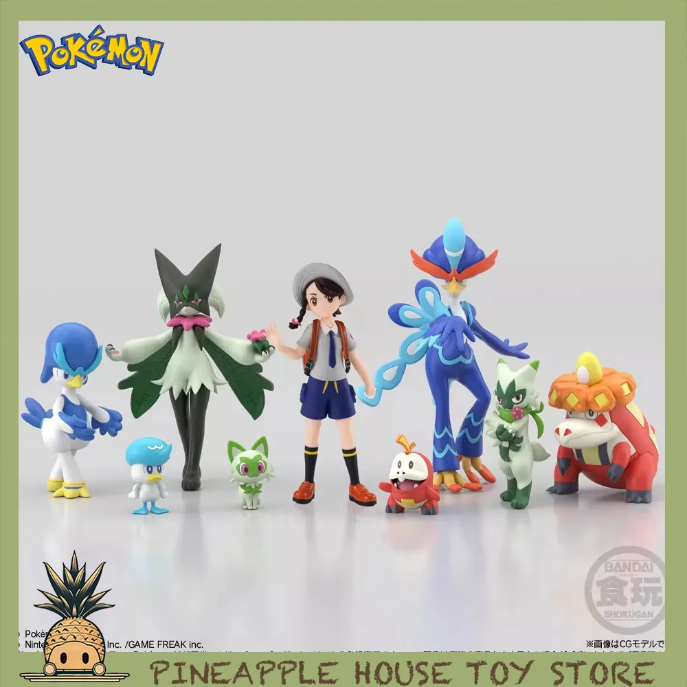 

Original Bandai Pokemon Action Figurine Scale World Padia Anime Figures Region Figure Aoi Juliana PVC Statue Model Doll Toy Gift