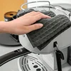 8PCS/Coffee machine rag non-shedding Strong absorbent Waffle rag Coffee machine cleaning cloth Microfiber pineapple rag bar rag 1