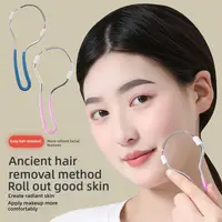 Safe Handheld Spring Roller Women Facial Hair Removal Epilator Roller Epilator Remover Massager Facial Hair Face Beauty Car M9T3 - Image 4