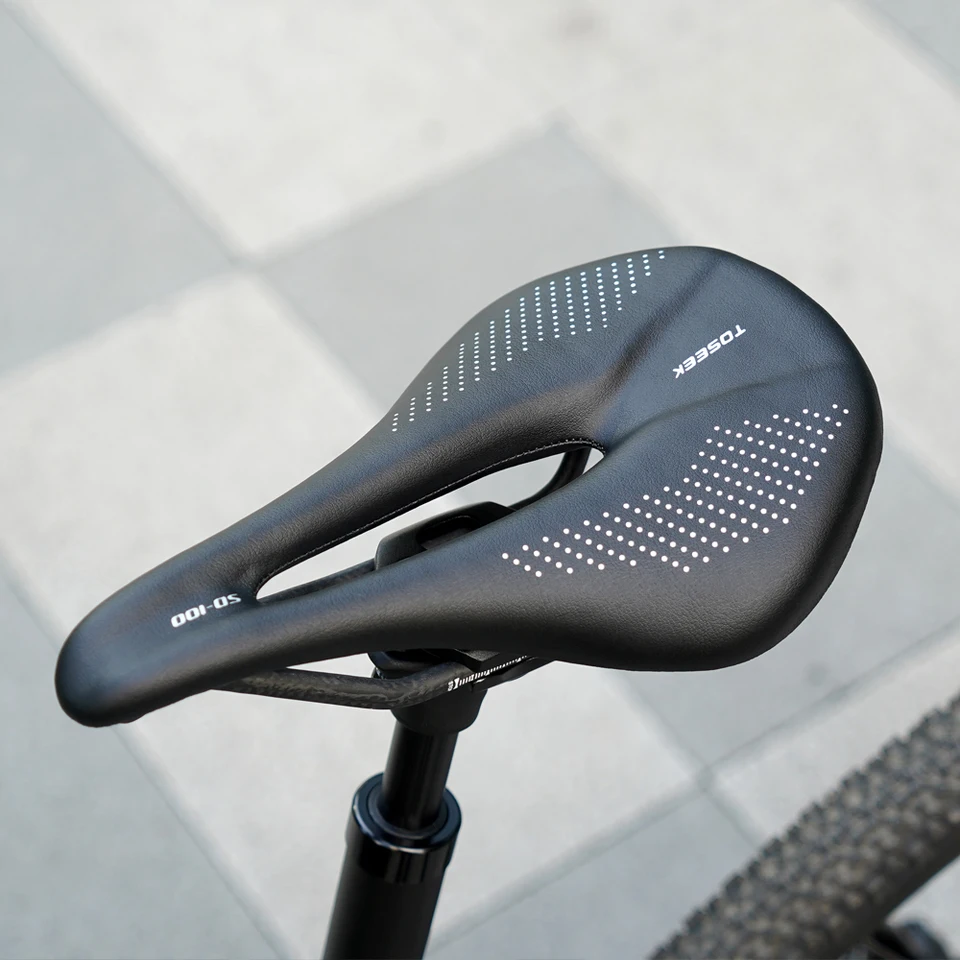 Selle Vélo Carbone TOSEEK Creuse – Ultra Légère Pour Route Et VTT