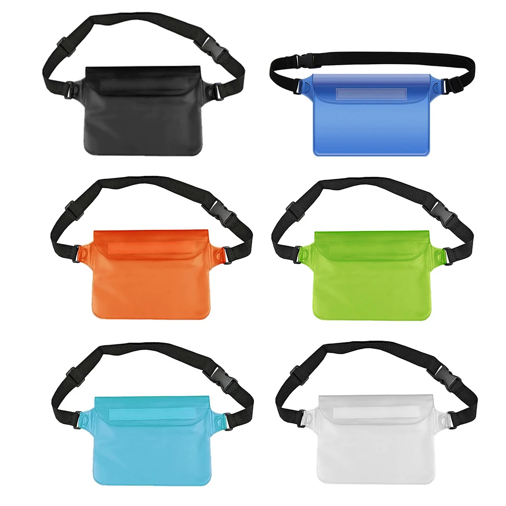 Professional Diving Swimming Waist Bag Water Activities Underwater Mobile Phone Case Beach Boat