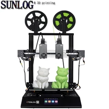 

SUNLOG impresora 3d TL-D3 ProTMC2209 Independent Upgrade BMG Extruder 300 Degree High Temp. Nozzle Silent Mainboad 300*300*350