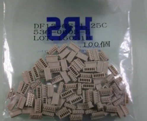

20 шт./лот DF13-6S-1.25C 1,25 мм 6PIN 100% Новинка