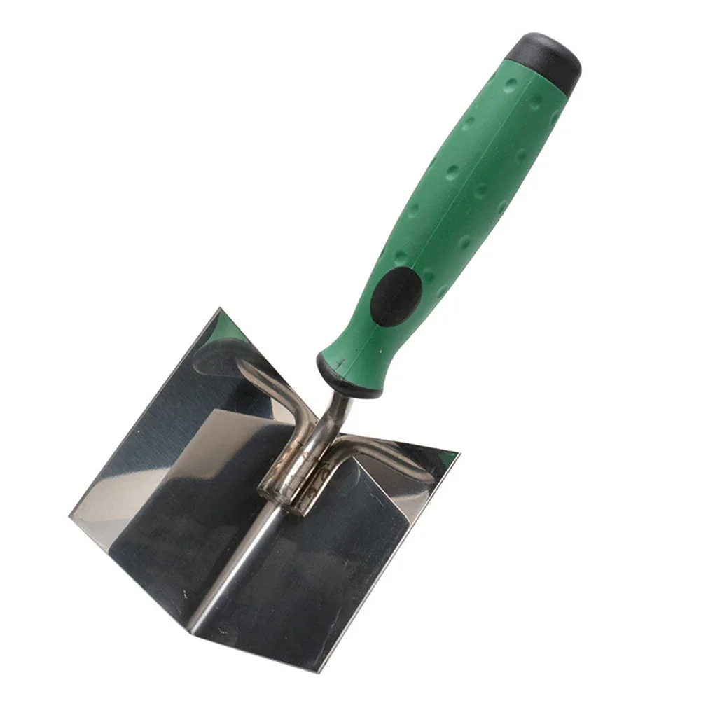 1pc Drywall Corner Tool Outer Internal Drywall Corner Trowel Stainless Steel Plastering Finishing Tool For Gyprock Plasterboard drywall smoothing spatula putty knife set drywall taping tool