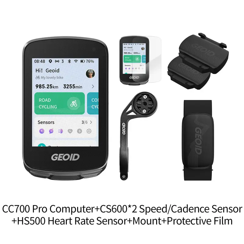 GEOID CC700 Pro Bicycle Computer GPS 2.8-Inch Touchscreen Bike Speedometer Global Map Navigation Cycling Odometer for Strava - Image 11