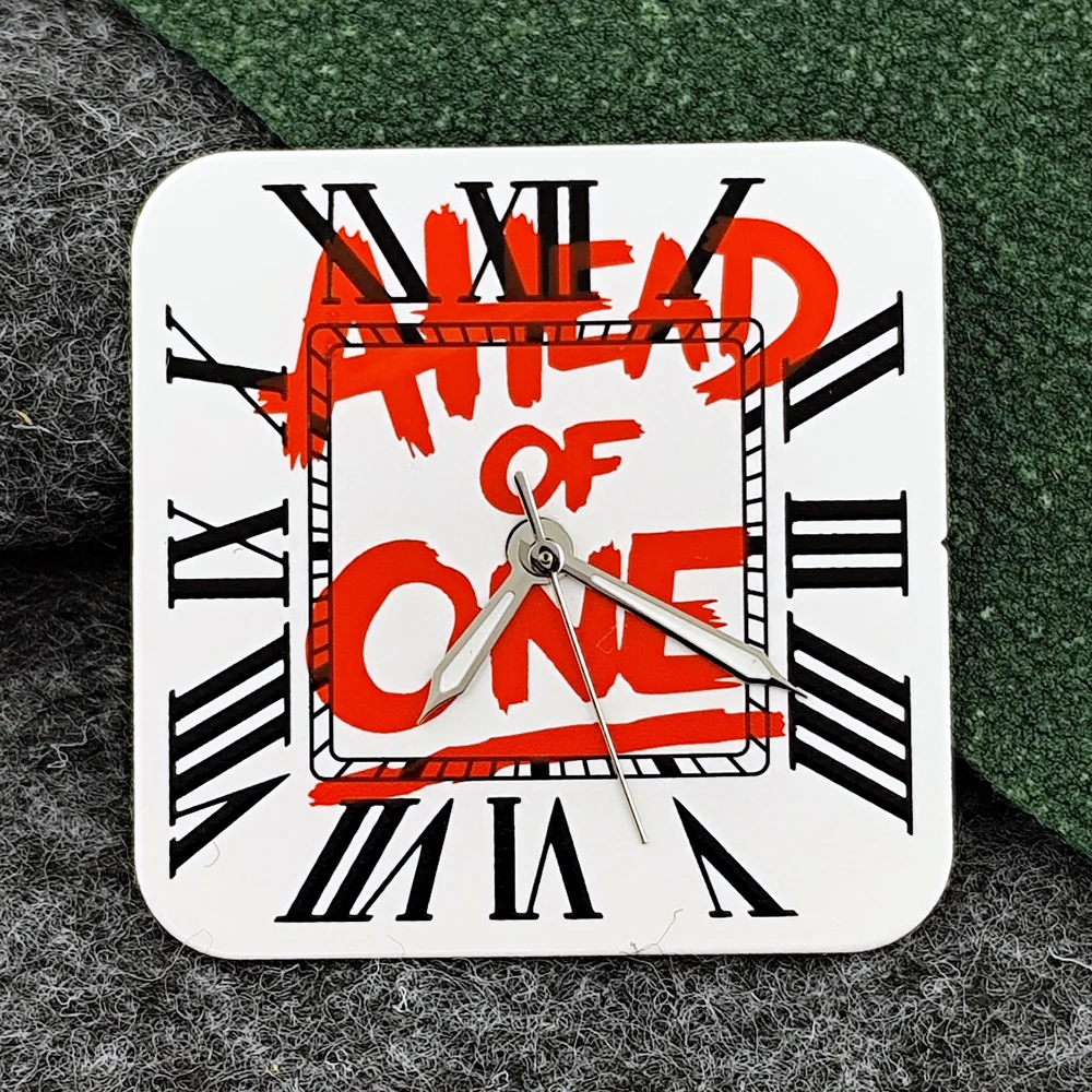 Square Dial 'Time is Money' Customized Watch Face for Premium Watch Accessories