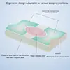 Toddler Pillows For Sleeping Breathable Toddler Pillow Cooling Pillow For Better Neck Support Crib Pillow Cute Animal Ergonomic 4