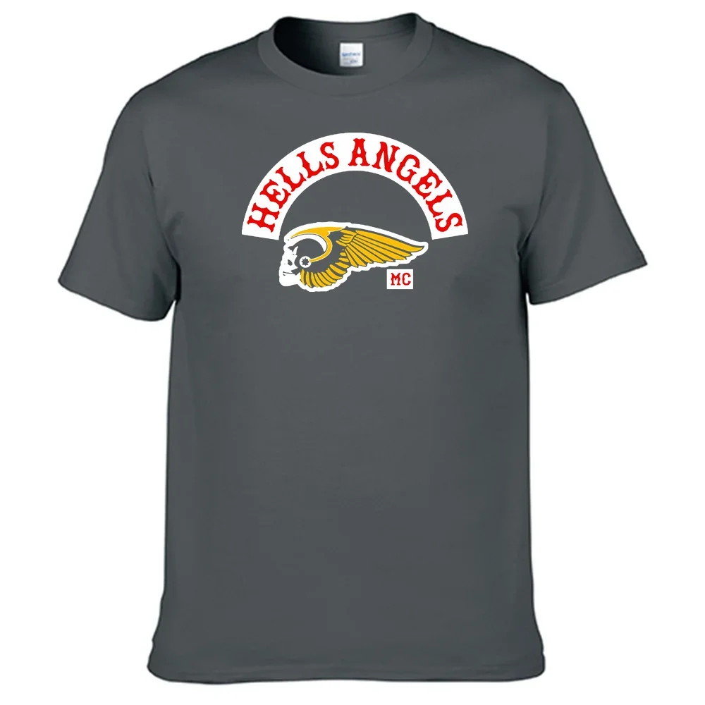 Motorcycles Club Hells Angels T shirt Unisex 100% Cotton Men Women T-Shirt Top Sales N04