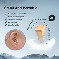 Rechargeable Hearing Aids - Hearing Amplifier, Professional,Invisible,With Charging Dock - For Seniors With Hearing Loss gift 2