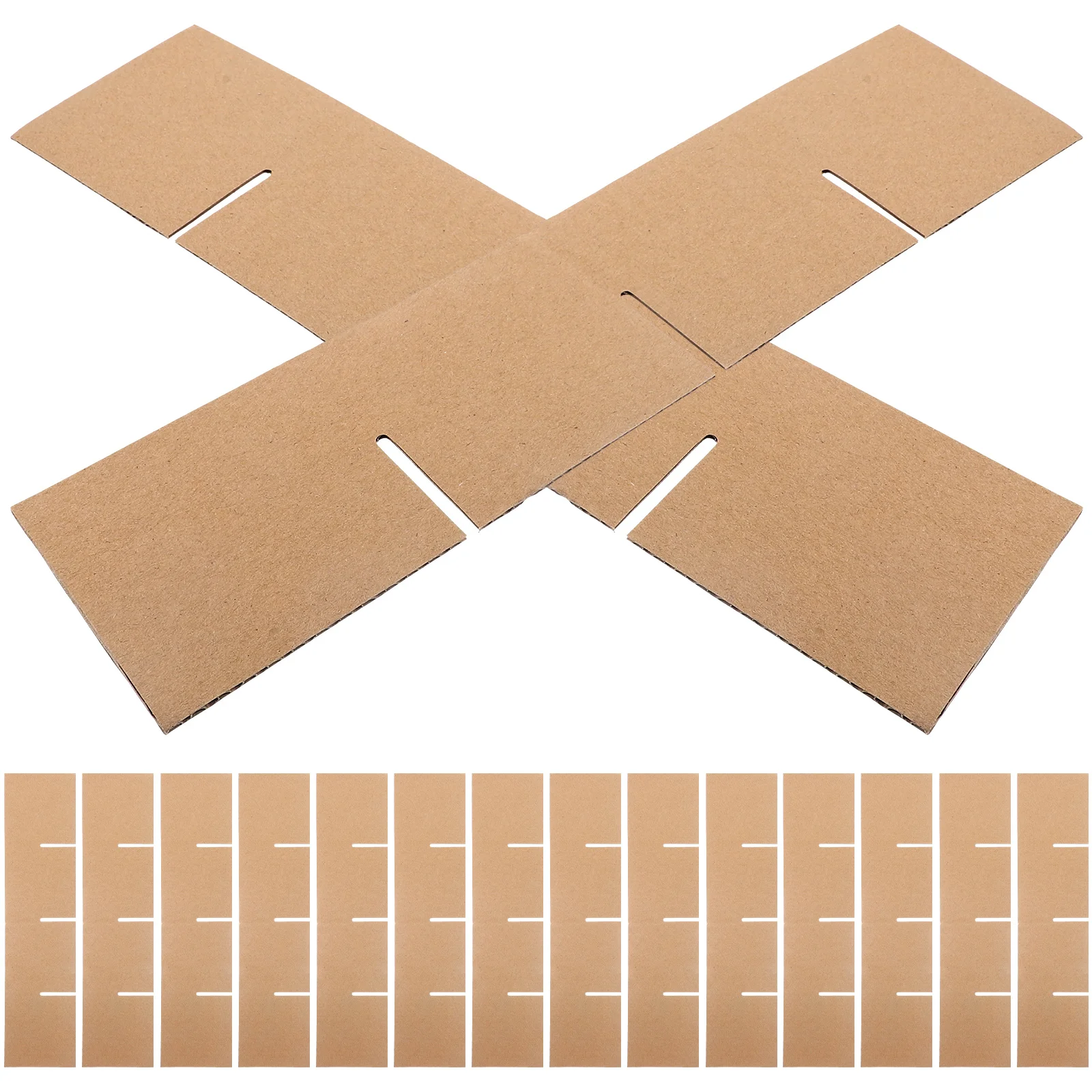 

6 Pcs Shipping Carton Dividers Flatware Cardboard for Boxes Packing Moving