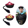 Chinese Eunuch Hat Traditional Costume Headwear for Men and Women