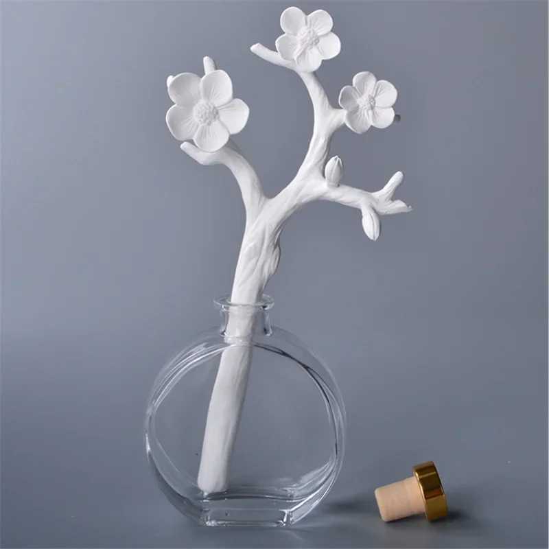Ceramic Flower For Interior Fragrance Diffuser,Home Fragrance Decoration, Decorative Accessories (Glass Not Included) - 5