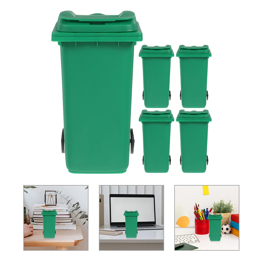 5 Pcs Garbage Can De Basura Para Cocina Storage Rack for Kitchen Pp Trashcan Your