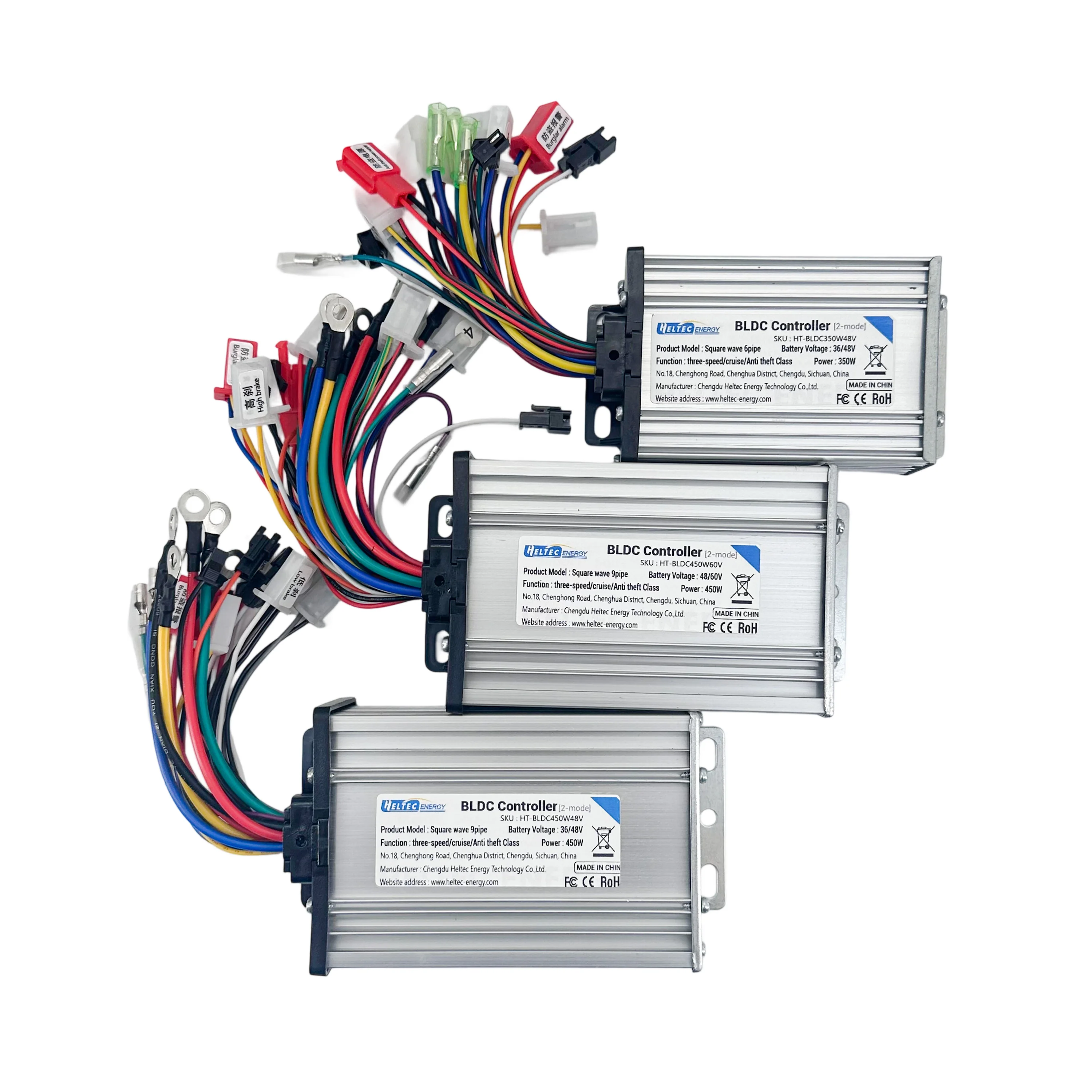 Electric Bicycle Accessories - High-Performance Brushless DC Motor Controller for E-Bikes and Scooters