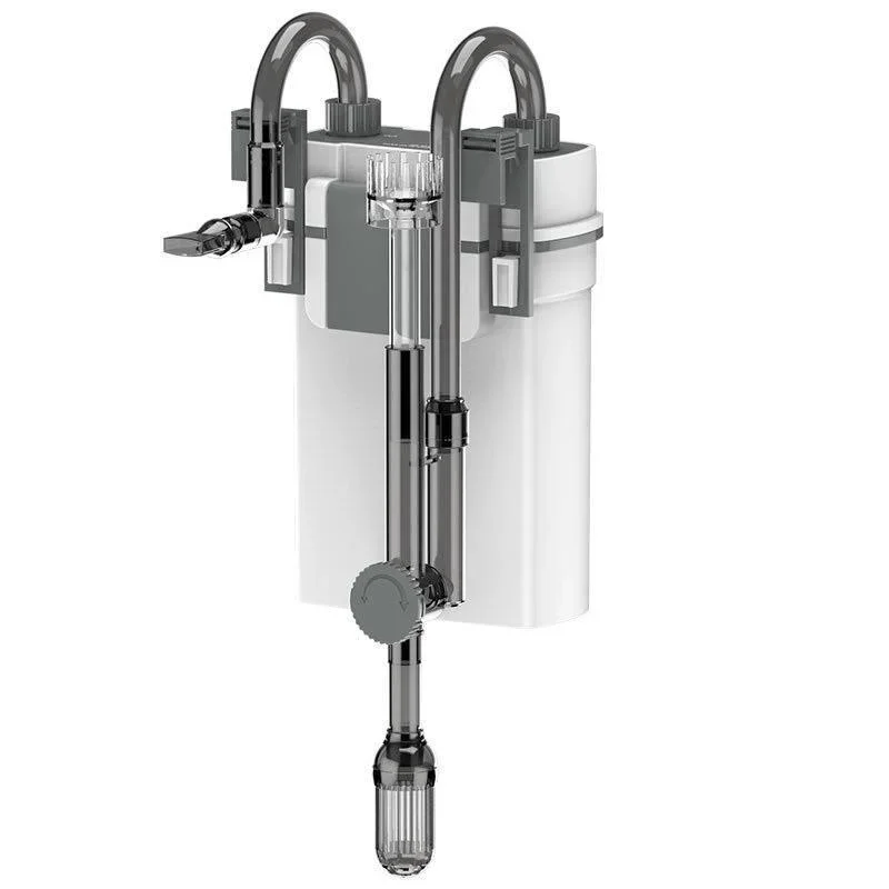 

Sunsun Morden White Hang On Filter Waterfall External Bio Ceramic Silent Filter With Skimmer Twin Outlets