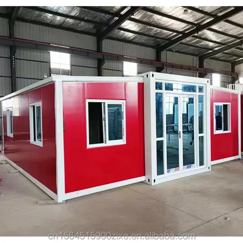 Vendita Calda Fabbrica Diretta Isolata Pieghevole Espandibile Made In China Container House Case Prefabbricate Pieghevoli
