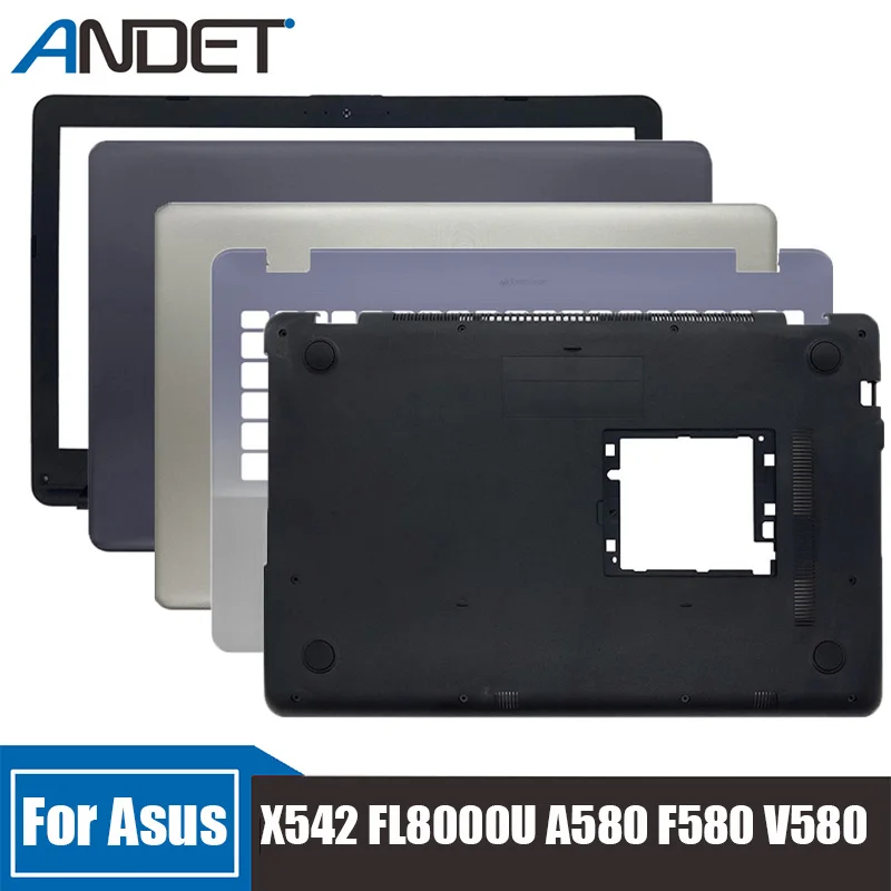 

Новинка, задняя крышка для Asus X542 FL8000U A580 F580 V580 Lcd, задняя крышка, подставка для рук, Верхняя фотография, Нижняя оболочка для ноутбука, аксессуары