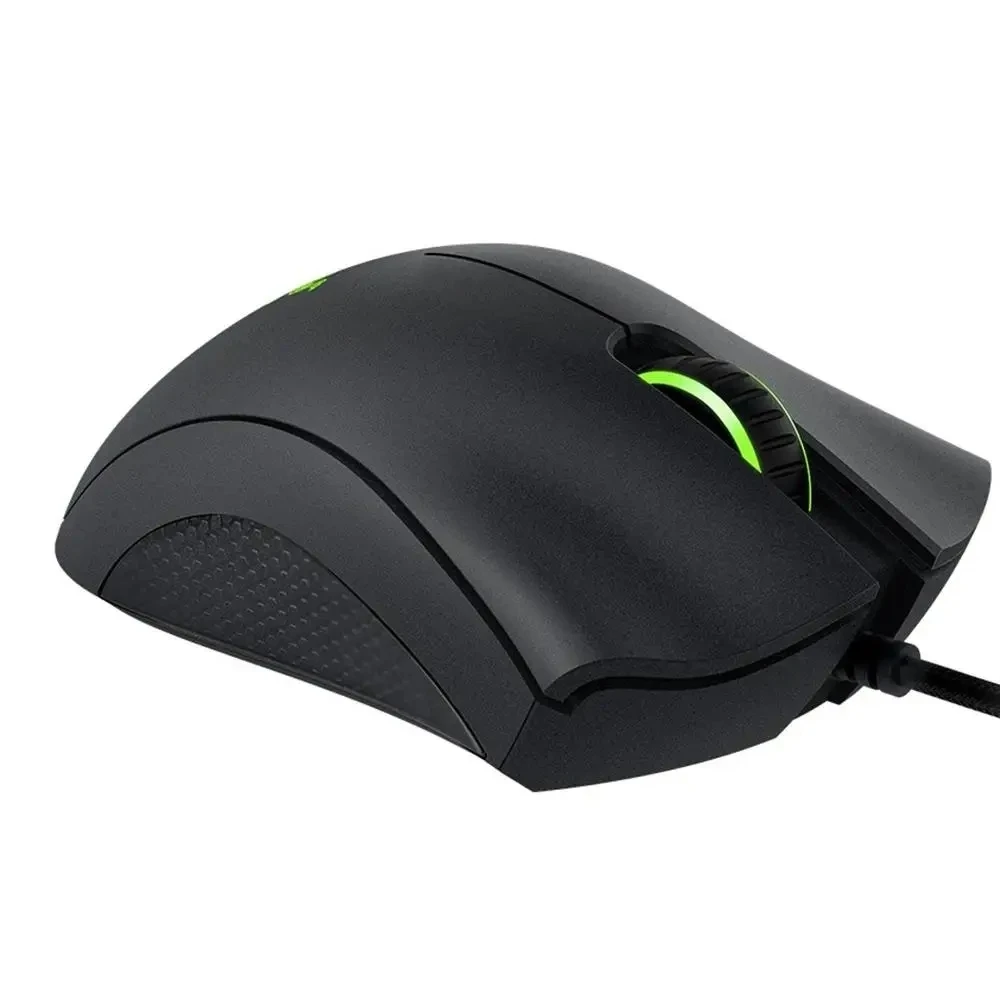 Mouse com Fio Razer Original Deathadder Essencial com Fio Gaming Mouse Mice 6.400 Dpi Sensor Óptico Botões Independentes para Laptop pc Gamer - Imagem 6