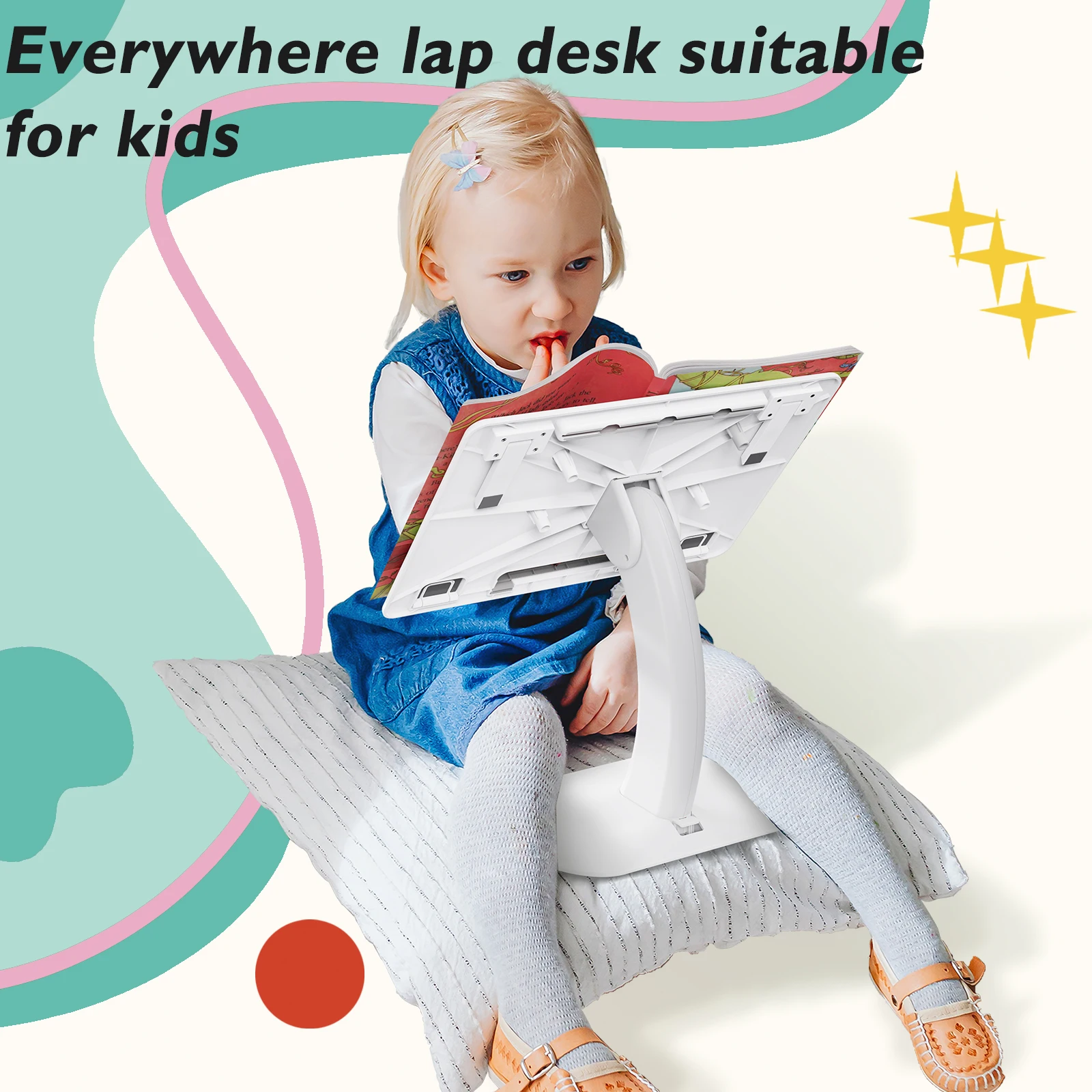 OATSBASF Portable Laptop Stand Notebook Stand Multi Function Desk For Macbook Air Pro Bed Room Reading Desk iPad Cooling Holder