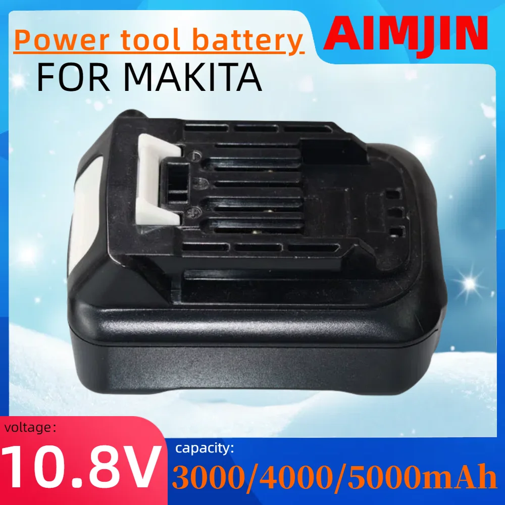 

10.8V 3000/4000/5000mAh Lithium-ion Rechargeable Battery Suitable For Makita BL1021B BL1041B BL1015B BL1020B BL1040B DC10WD Cord