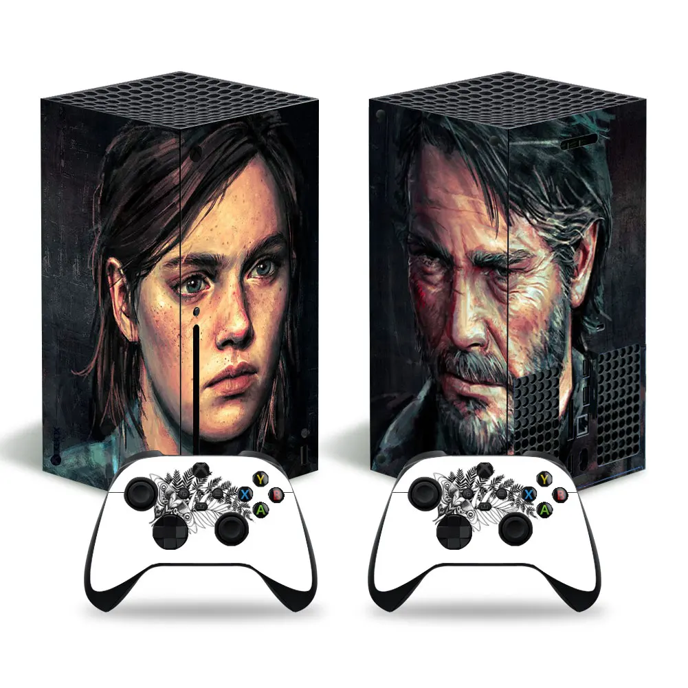 L'Ultimo Degli Stati Uniti Parte 2 Per Xbox Series X Console Di Gioco Protezione Console Sticker Cover Protettiva Per Xbox Series X Sticker