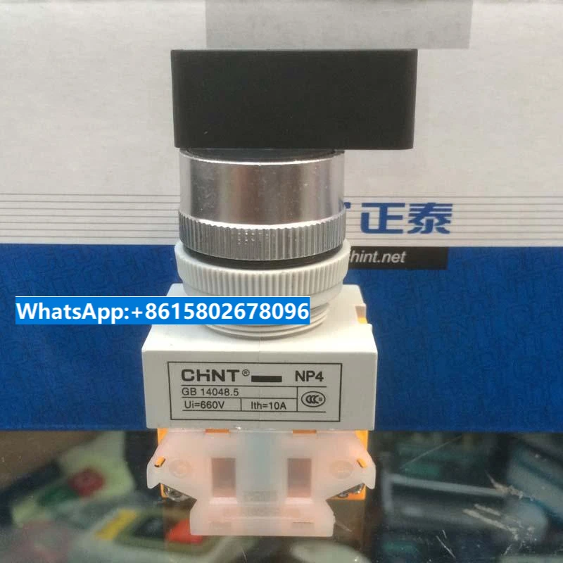

CHNT Chint Button Switch NP4-20X/33 Three Position Reset Knob Switch Three Shift Two Normally Open Inquiry