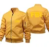 High quality FBI men's pilot jacket baseball suit motorcycle bomber windproof jacket 2