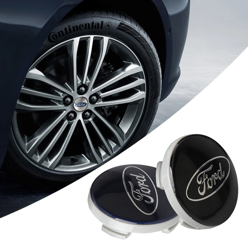 Set of 4 Stylish 54mm Auto Wheel Hub Caps - Original Design