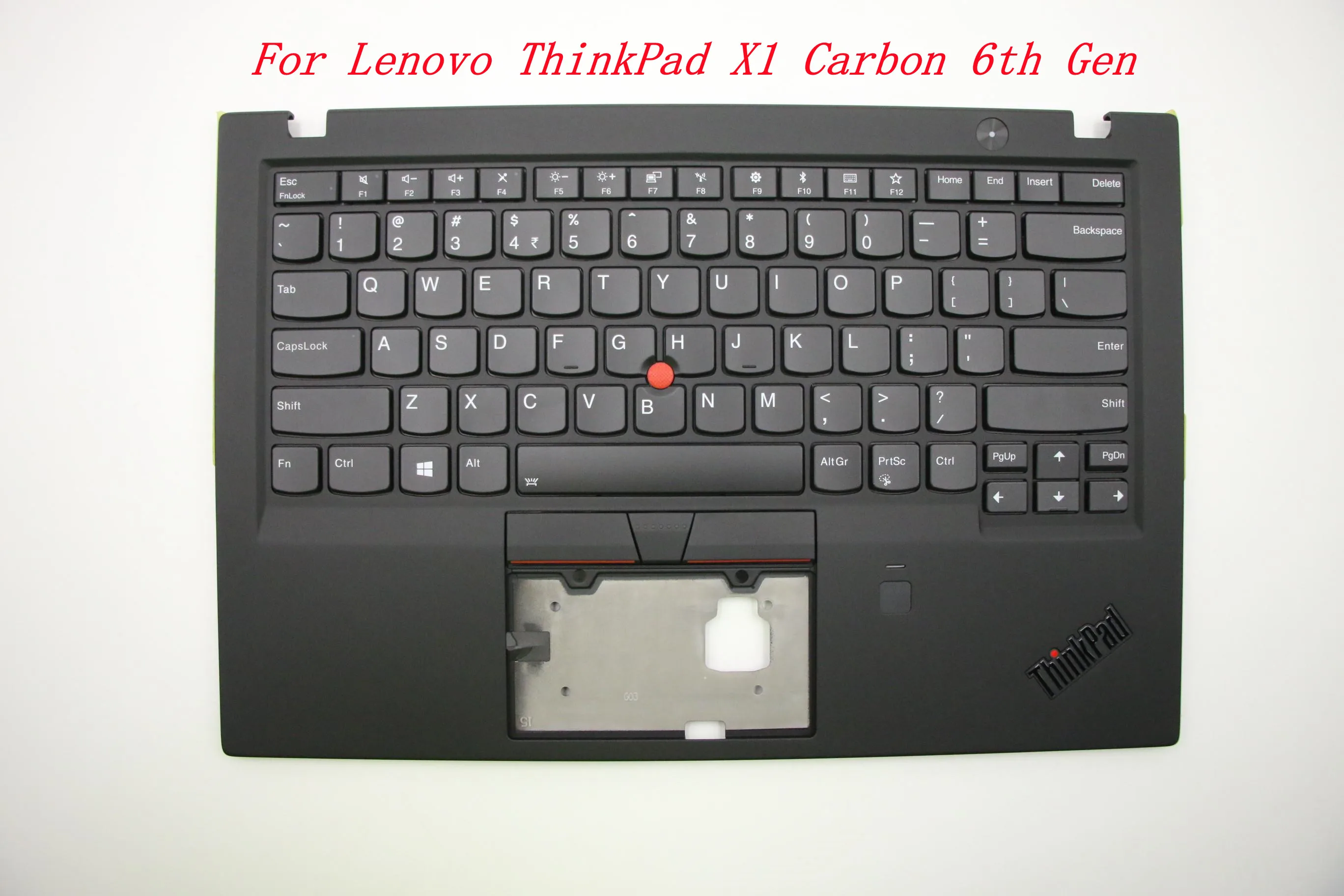 New/orig For Lenovo Thinkpad X1 Carbon 6th Gen Palmrest Panel Bezel Cover Us English Backlit