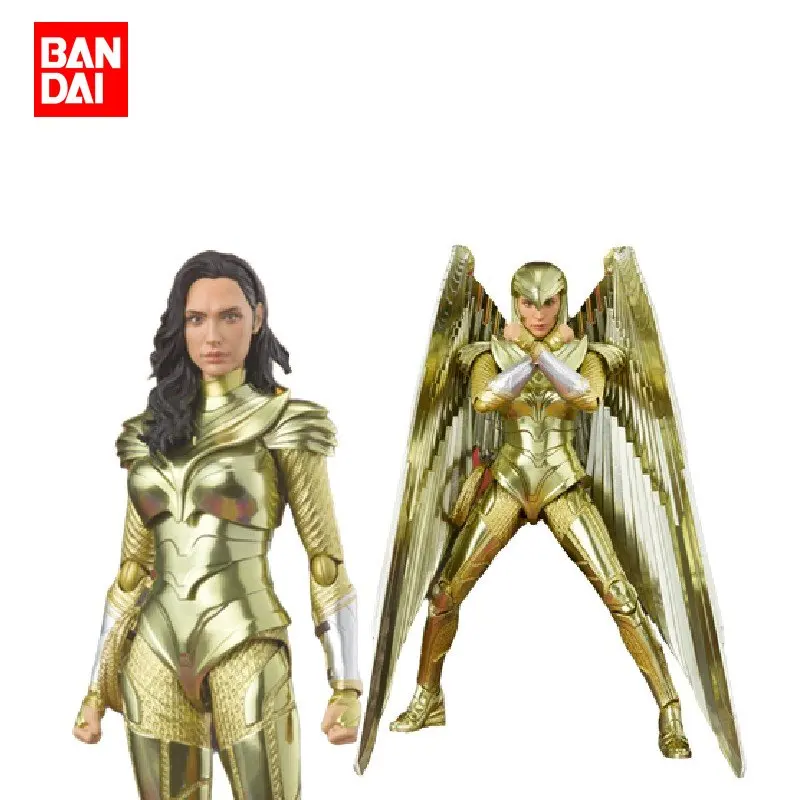 

Bandai Genuine SHF Justice League Wonder Woman Golden Eagle Armor Action Figure Anime Model Collectibles Toys Ornaments Gifts