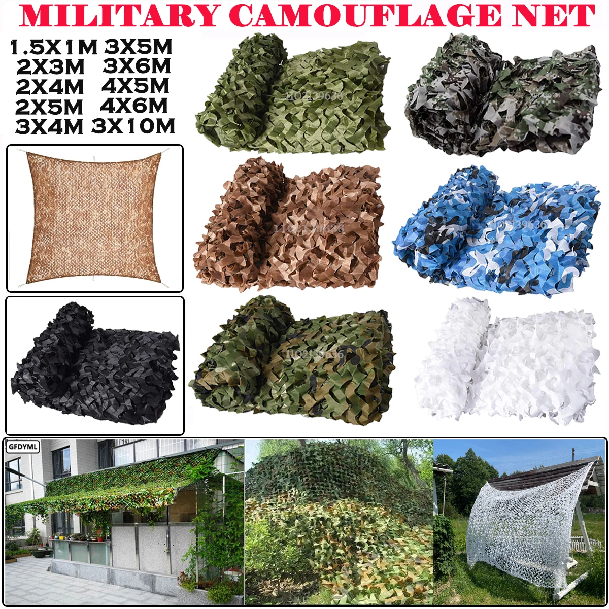 Hunting Hunting Camouflage Tent Camouflage Net Camping Camouflage
