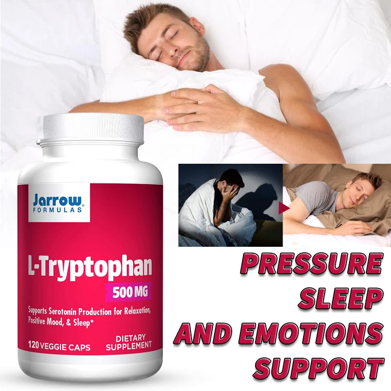 

L-Tryptophan Vegetarian Capsules Produces Relaxation, Positive Mood & Sleep