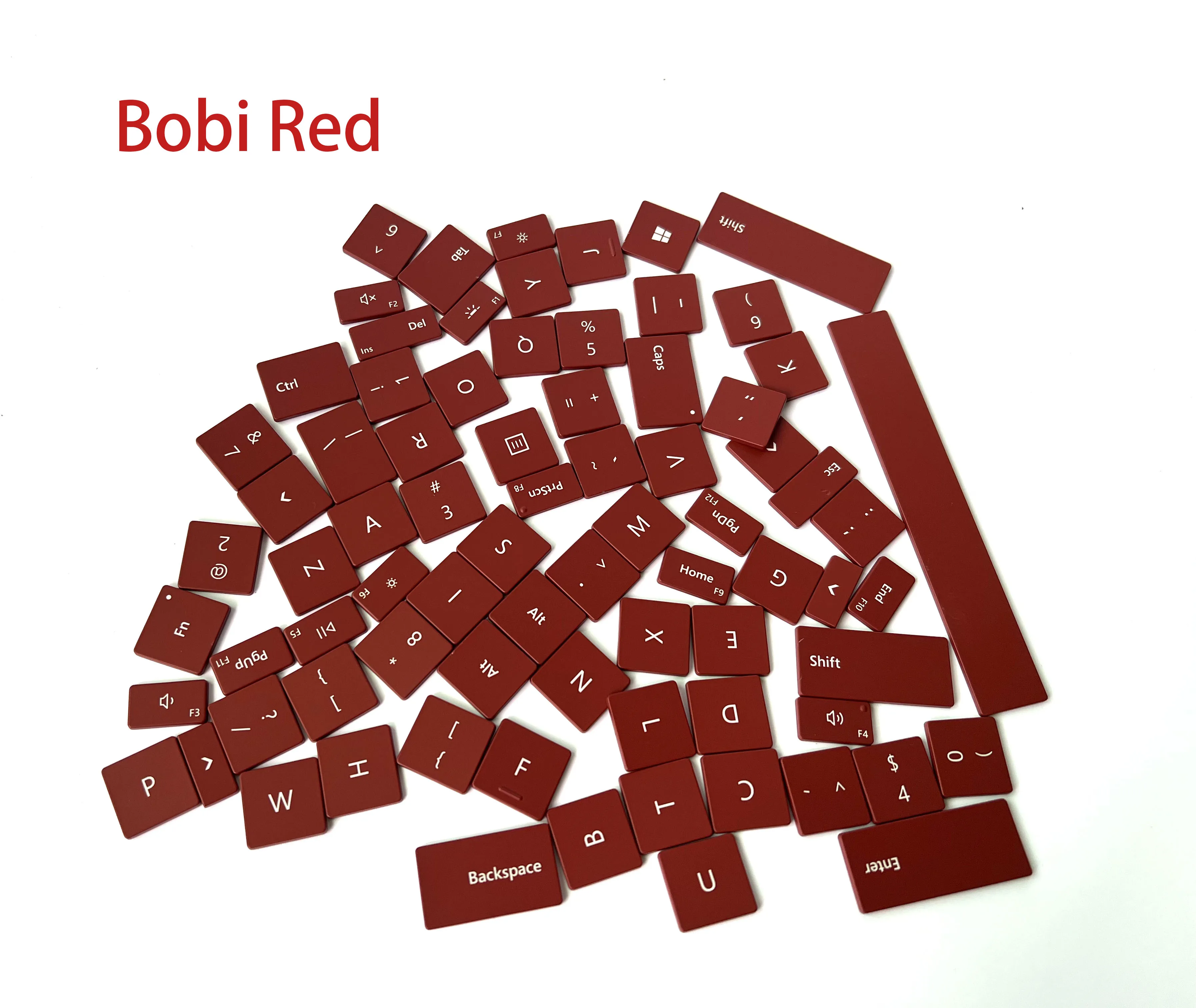 Keycap fidget toy Original for Surface Pro8 ProX key cap keyboard cap 1983 1876 set of keycaps black grey blue red US
