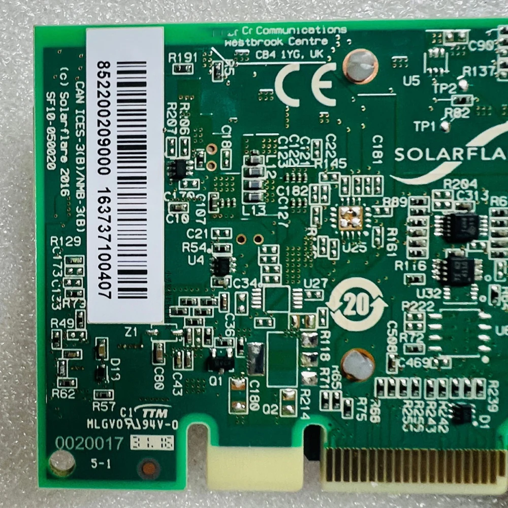 For Solarflare SFN8522 10Gb Financial Securities High Performance Low Latency 10G Dual Port Network Card X2522 5 For Solarflare SFN8522 10Gb Financial Securities High Performance Low Latency 10G Dual Port Network Card X2522 - Image 3